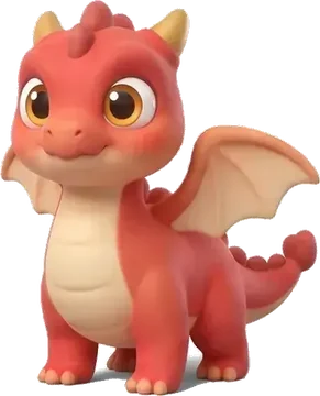 Ember the dragon